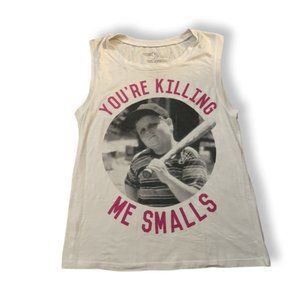 The Sandlot White Character Sleeveless Tank Size L